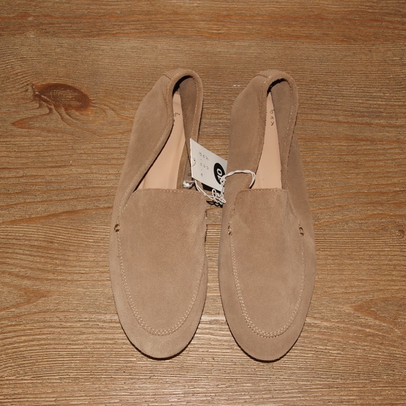 NEW A New Day Taupe Mila Suede Loafers 10/11 NWT - Picture 4 of 8